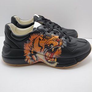 gucci black tiger sneakers